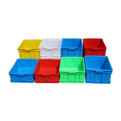 645周转箱外径:675*450*230mm长方形周转箱塑胶收纳箱零件盒