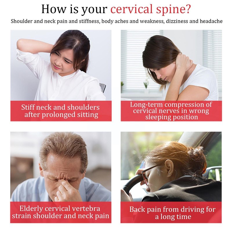 Cervical Spine Massager Relaxing Shoulder And Neck Relieve N