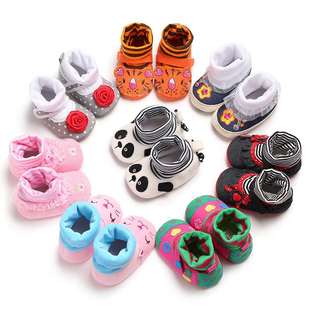 Baby shoes winter 0-1 years old set feet do not fall off sho