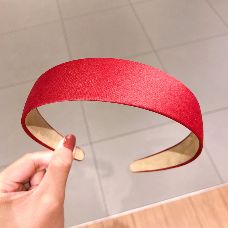 1PC Plastic Fashion Canvas Wide Headband Hair Band Headwear