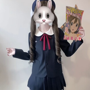 云靡 原创正版幽谷铃兰jk制服圆领西服秋冬学院风校供感绀色校服