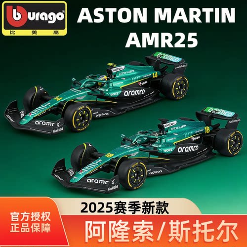 现货2025新品马丁F1迈凯伦F1红牛
