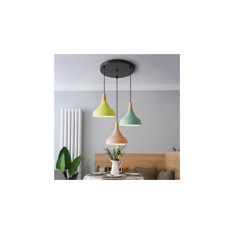 适配民宿装修吊灯现代简约跨境餐厅吊灯创意个性北欧卧室床头单头