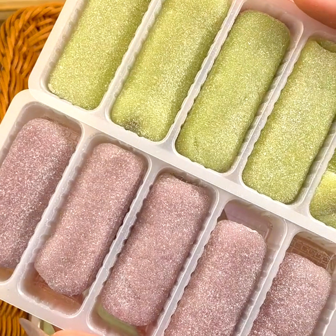 山药条头糕冰皮紫薯糯米糕点糍粑麻薯团子特产红豆味糯叽叽小零食