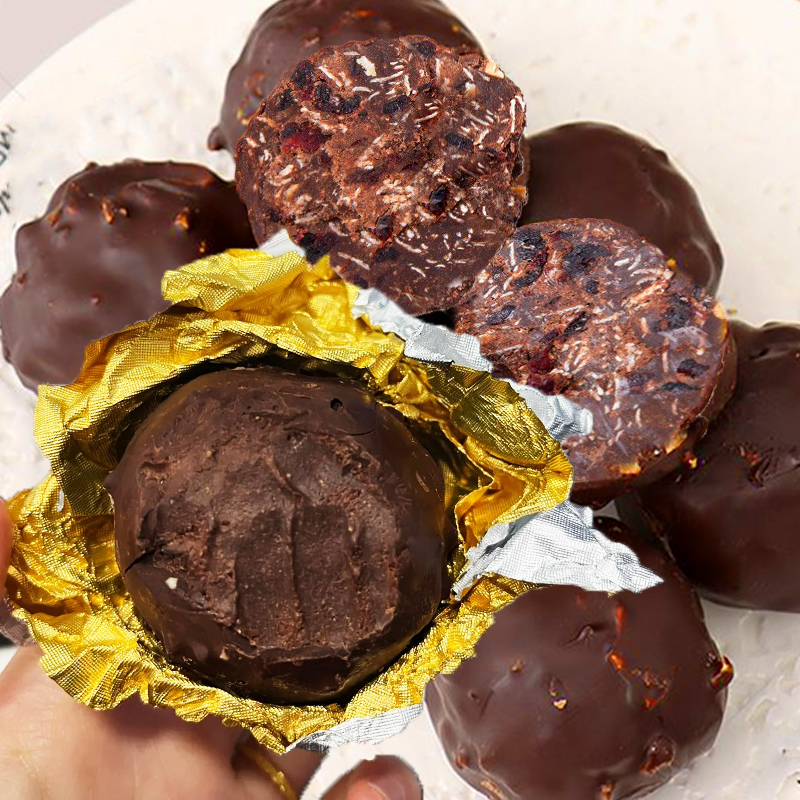 纯可可脂高蛋白MCT巧克力燃燃球