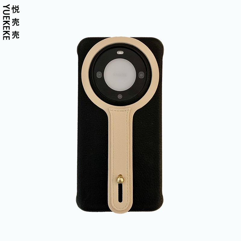 华为mate60pro+pu简约手机壳