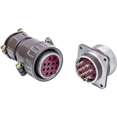 豪光航空接插件 P32-12芯 P32K3Q 航空插头 圆形连接器 32MM