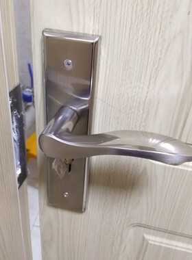 房间门旧门换锁 卧室门锁室内通用型 老式门锁房门锁家用内木门锁