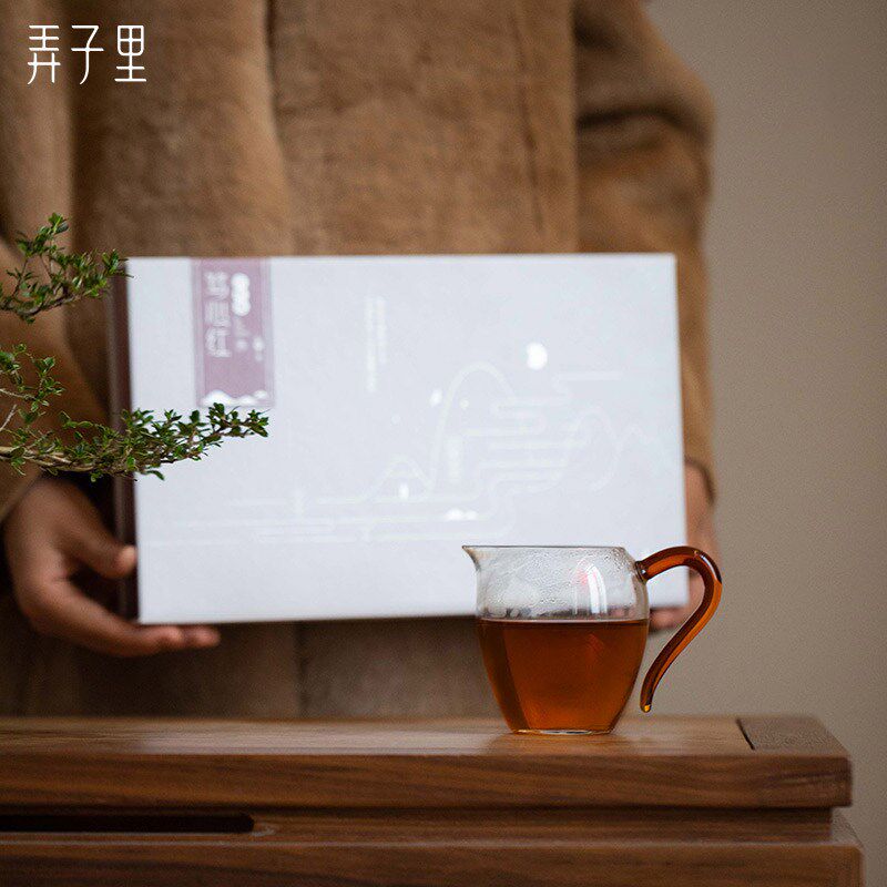茶叶严选刘国英老师监制笃心舟武夷岩茶笃心红大红袍1盒10袋共80g