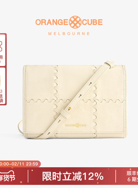 Orange Cube魔方女士轻奢手工信封包单肩斜挎小方包大容量通勤包