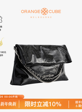 Orange Cube电车hobo包小号真皮牛皮单肩斜挎包通勤轻奢包包女款