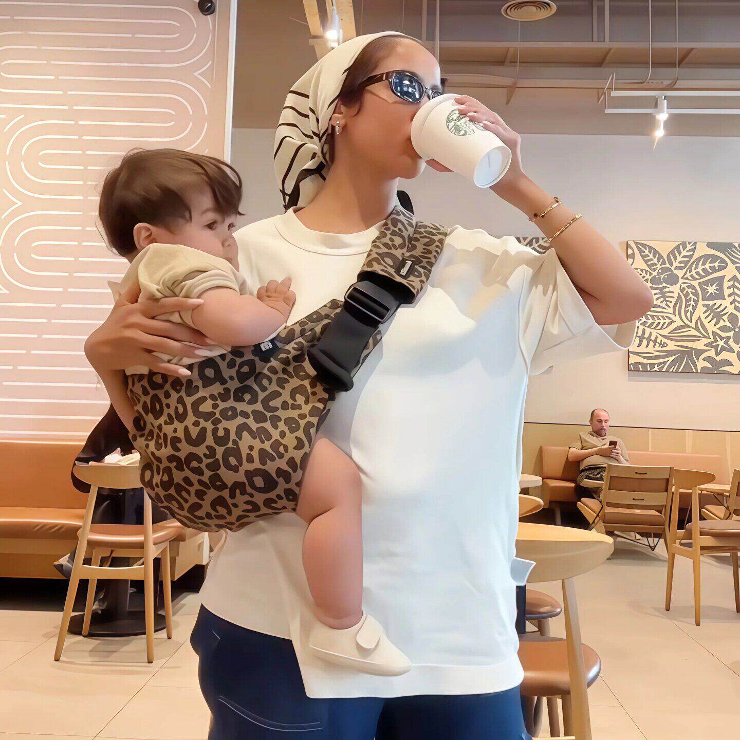 背带婴儿外出简易轻便款透气抱娃神器婴幼儿背带家用解放双手