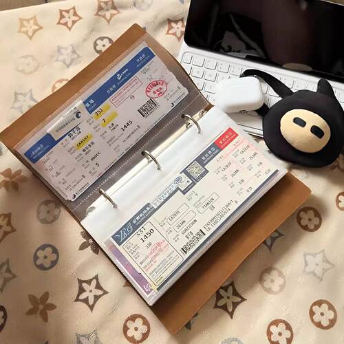 【旅行好物】登机牌收纳册演唱会门票收纳本机票车票电影票收藏册