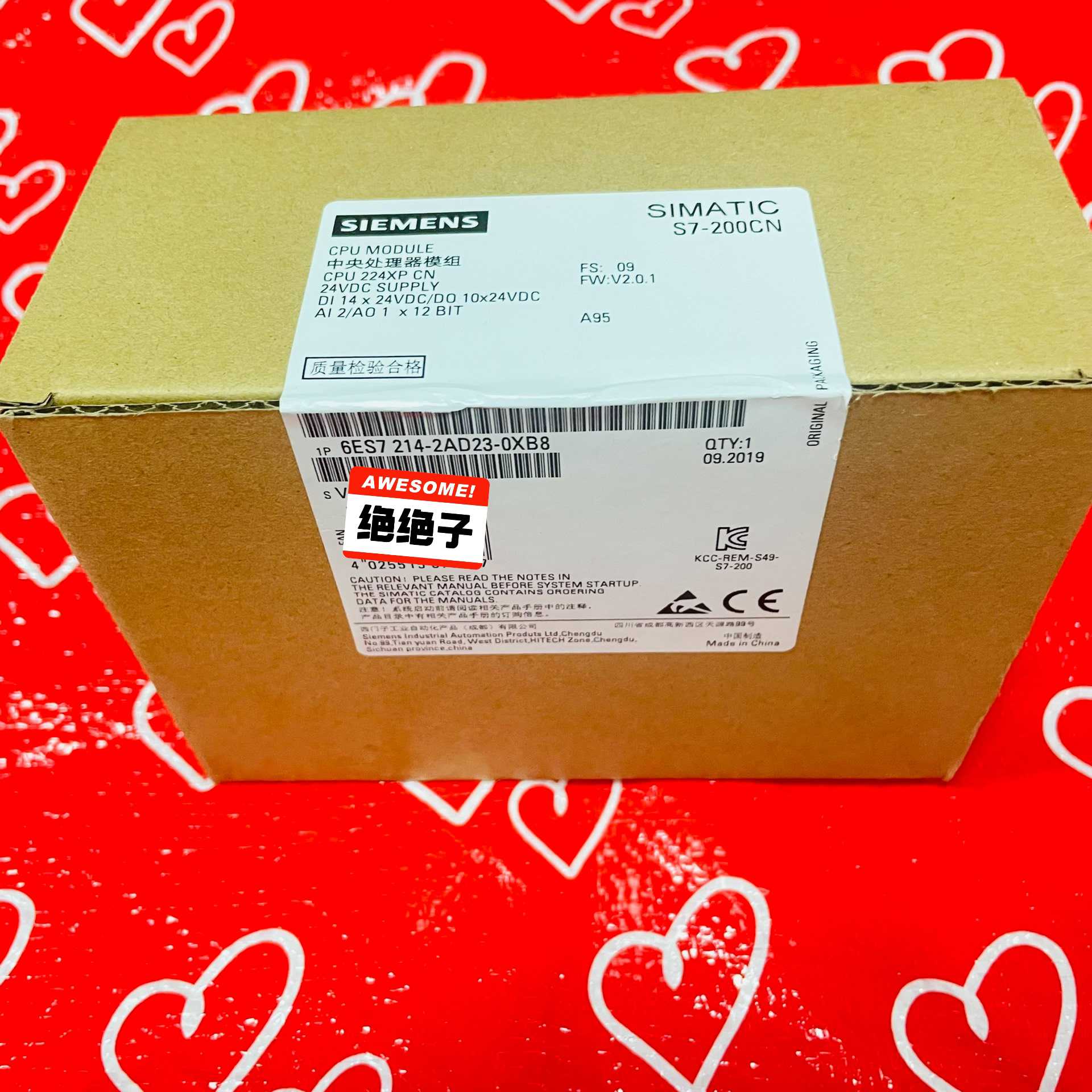 6ES7214-2AD23-0XB8  6ES7 214-2(崽崽配件）