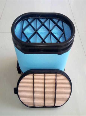 P605538空气滤芯 适配福田雷沃1604/1804拖拉机空气滤芯P608676
