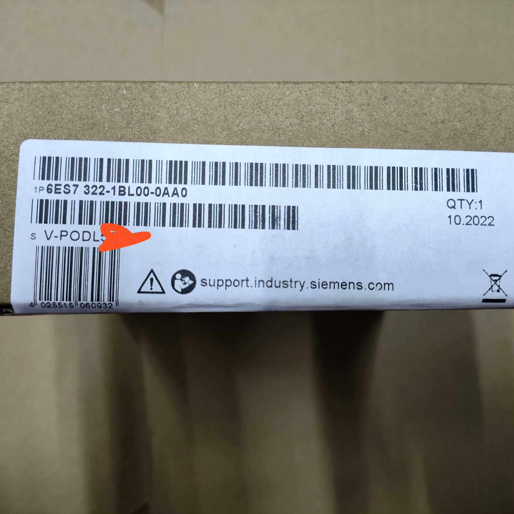 【顺庆】6ES7 322-1BL00-0AA0 西门子 原装正品 全【议价】