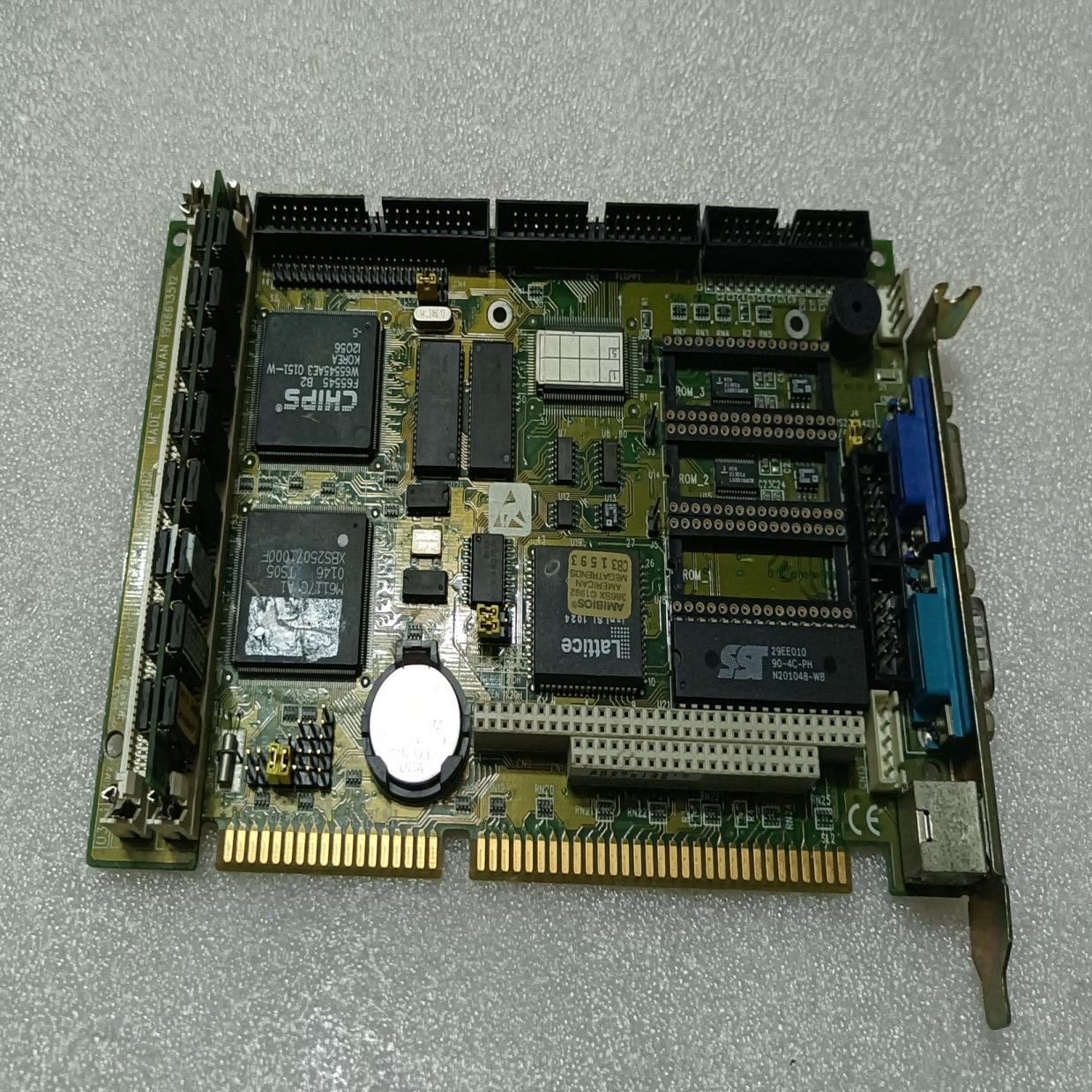 研华 PCA-6135 RevB2 工控机主板 集成CPU 显卡 送内存