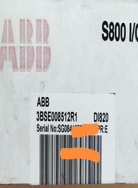 ABB模块DI820 3BSE008512R1 现议价