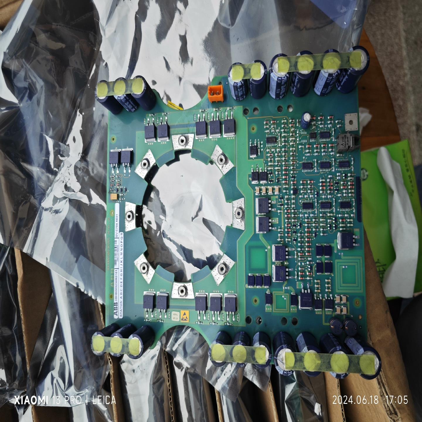 议~ABB 3BHB003230R0101  GV C704 A