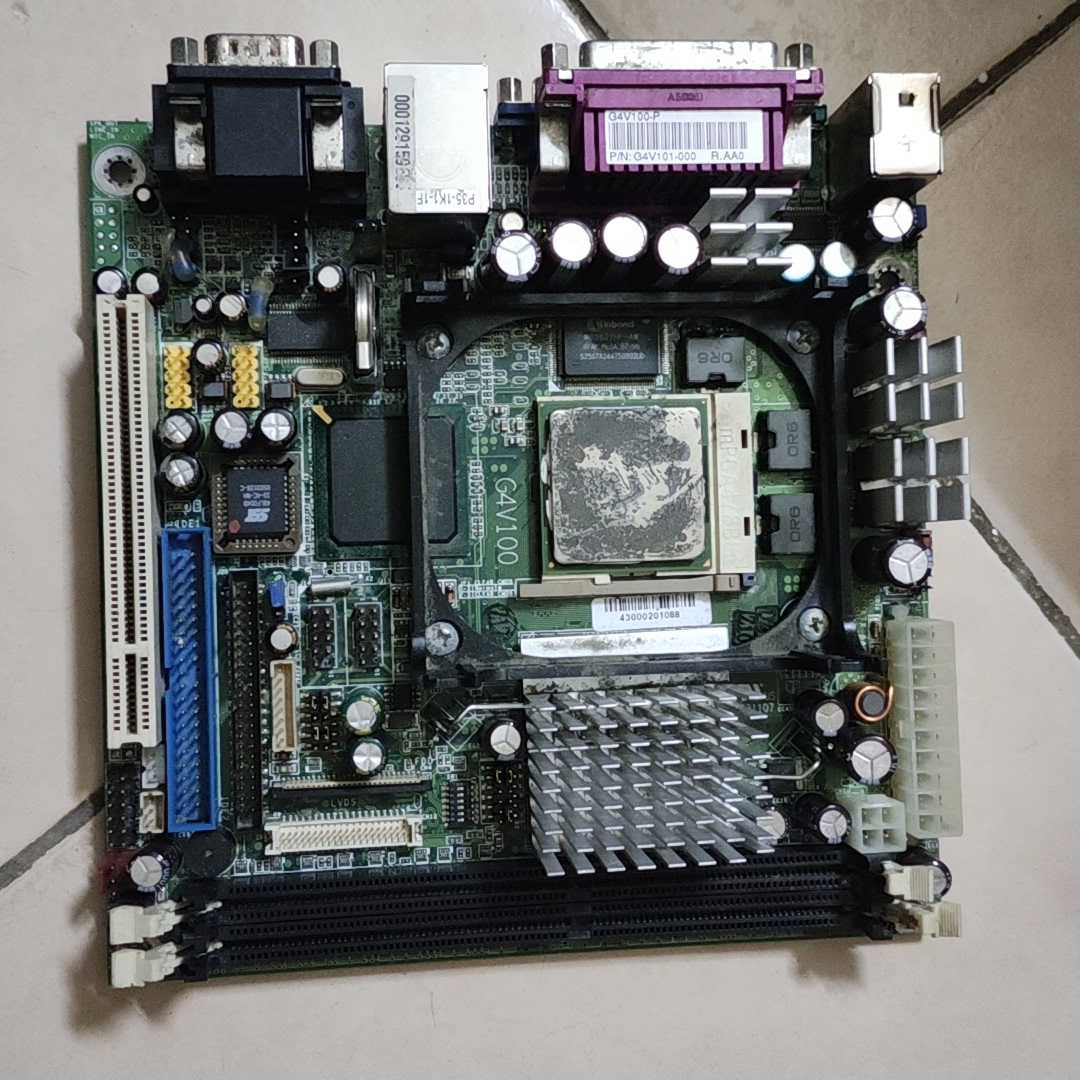 DFI G4V100-NCR3 G4V100 MINI-IT(夫美商行)