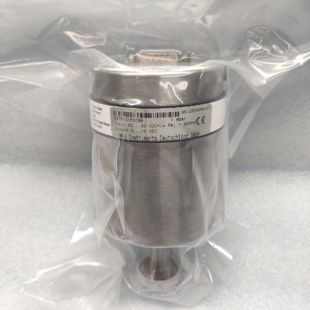 MKS BARATRON CAPACITANCE MANOMETER 627BX01MDC9B 1mbar 真空计
