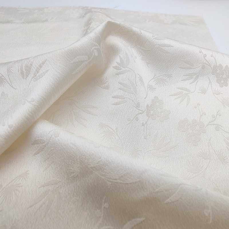 新款直销新款小文竹缎面提花浮雕仿醋酸桃花布料秋冬旗袍连衣裙茶,纺织面料/辅料/配套,丝绸布料,淘宝优惠券,粉丝福利购,淘宝优惠卷
