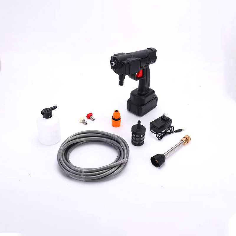 新款直销锂电子高压洗车水枪多种模式安装家用浇花现货8