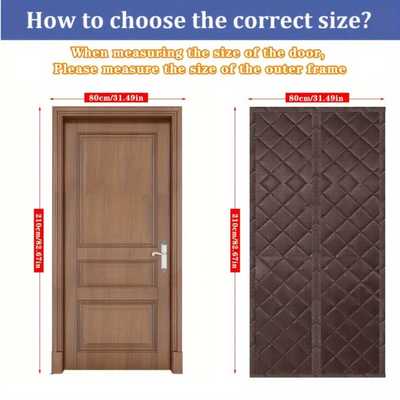 新款直销棉门帘冬季保暖防风门帘厨房卧室房间家用隔断遮挡帘防蚊