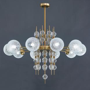 样板间客 美式 新款 直销轻奢吊灯后现代简约北欧客厅书房灯创意欧式