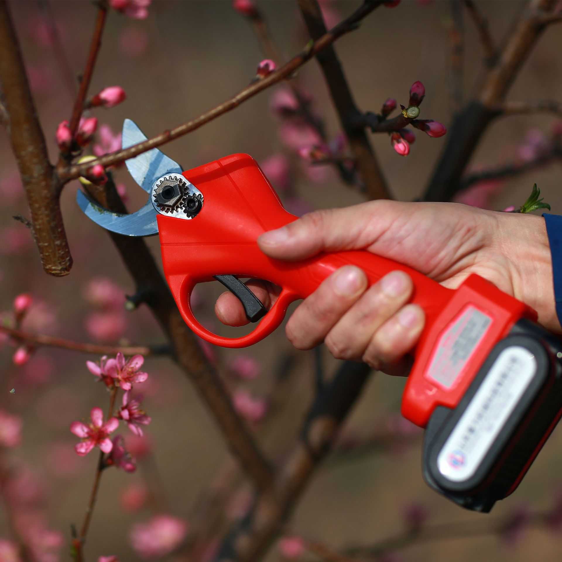 新款直销现货包邮剪枝机 3.0电动修枝剪 智能锂电电剪刀 3公分修