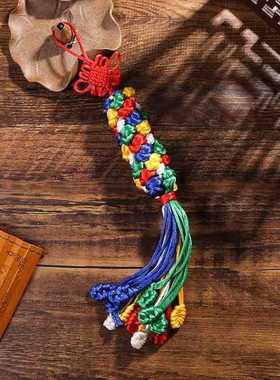 新款直销藏族车饰品挂件藏族金刚结车挂藏式西藏手工元素文化出入