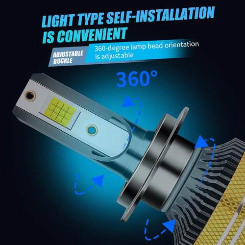 新款直销跨境款K２汽车大灯3570大灯珠高功率前照灯通用形Ｈ４远