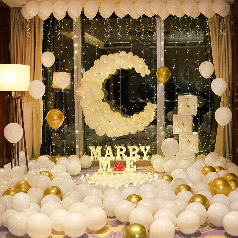 新款直销求婚创意布置用品道具浪漫惊喜场景字母灯表白神器卧室情