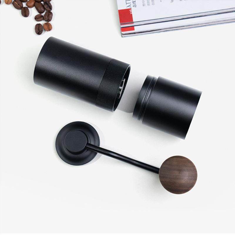 新款直销跨境不锈钢咖啡豆钢芯便携式户外家用研磨器咖啡咖啡机手