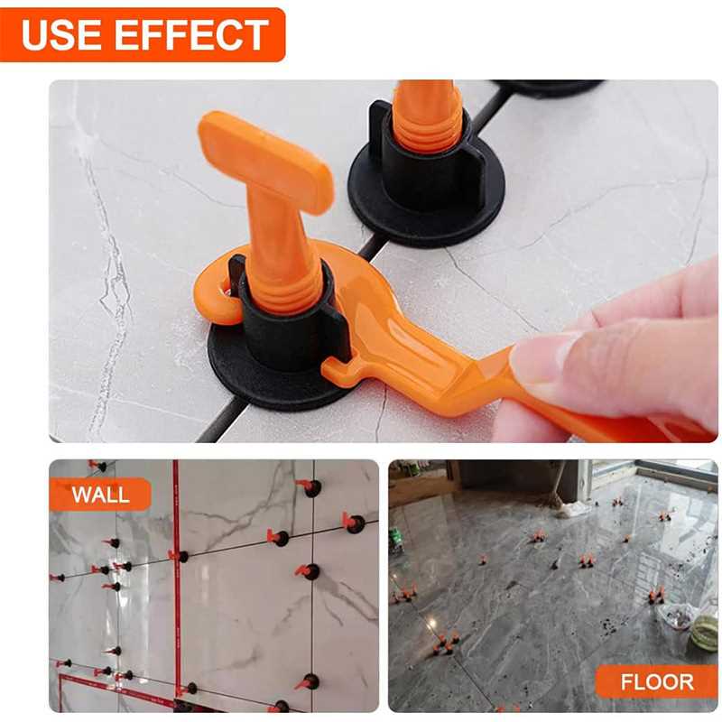 新款直销跨境 251pcs瓷砖找平器调平器铺瓷砖工具墙砖定位调节器