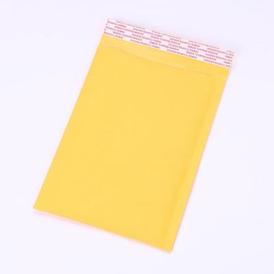 新款直销黄色牛皮纸气泡袋泡沫信封袋物流包装袋服装打包快递袋子