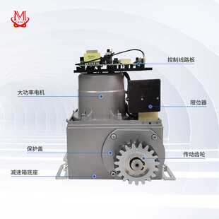 新款直销供应 别墅自动门电机 一体机遥控平移开门机8