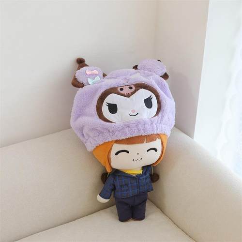 新款直销日系可爱呆萌毛绒干发帽快速吸水家用包头帽洗头速干帽女