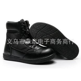 新款直销2025新款 夏令营训练鞋儿童徒步靴男战术透气靴 中帮鞋子