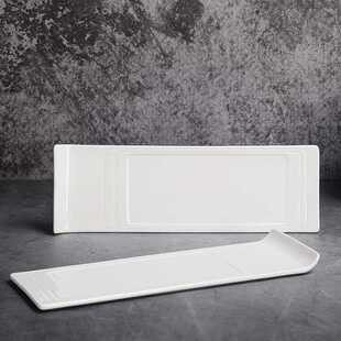 新款直销现货盘可组合火锅店餐厅配菜生肉盘白陶瓷盘日式天妇罗寿