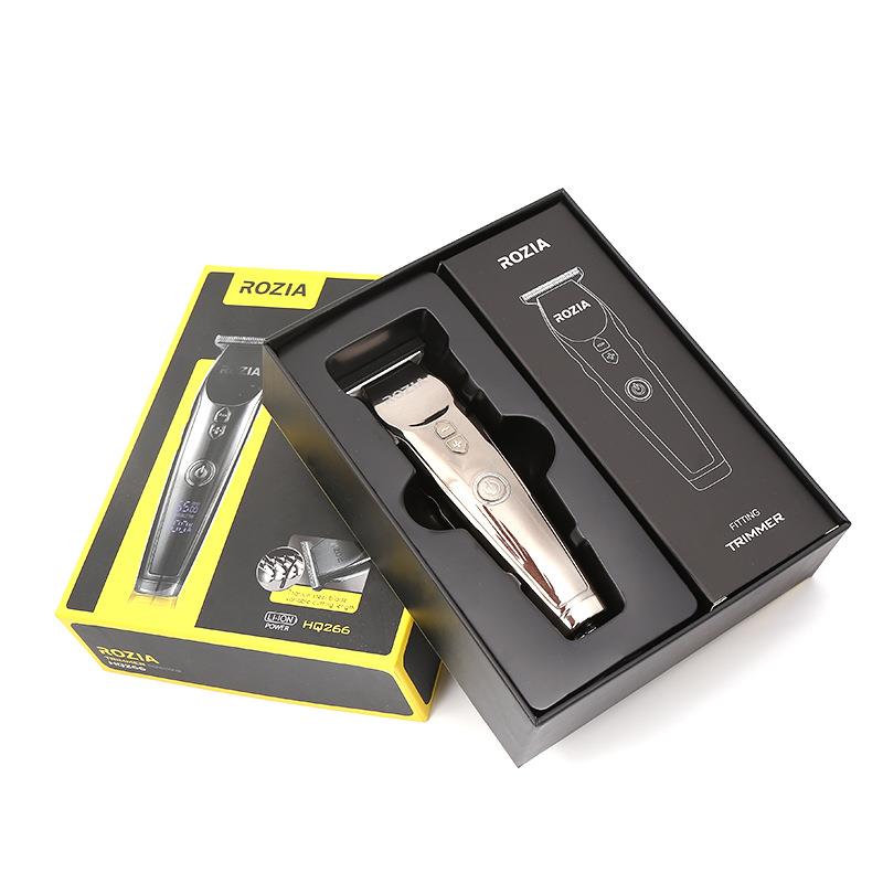 新款直销ROZIA充电大功率理发剪发廊手动理发器便携电推剪平头多