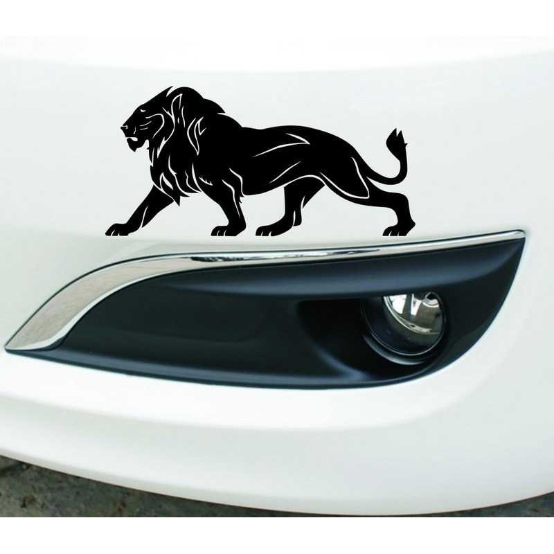 新款直销反光汽车贴纸  狮子保险杠车贴 遮挡划痕贴侧门贴 狮子车,汽车用品/电子/清洗/改装,汽车装饰贴/反光贴,淘宝优惠券,粉丝福利购,淘宝优惠卷