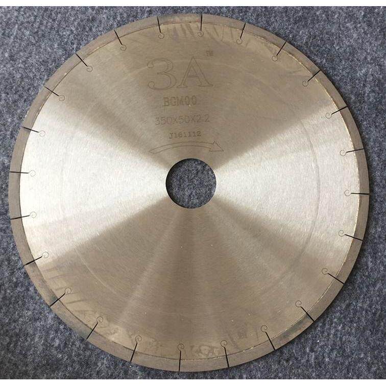 350直径陶瓷切割片微晶石切割片锋利切割片桥切机刀片红外线切割