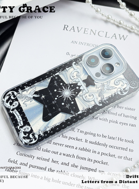 星夜塔罗IMD高级细闪原创小众iPhone17promax手机壳16防摔硅胶适用15设计苹果14感新款保护13手机壳情侣烟花