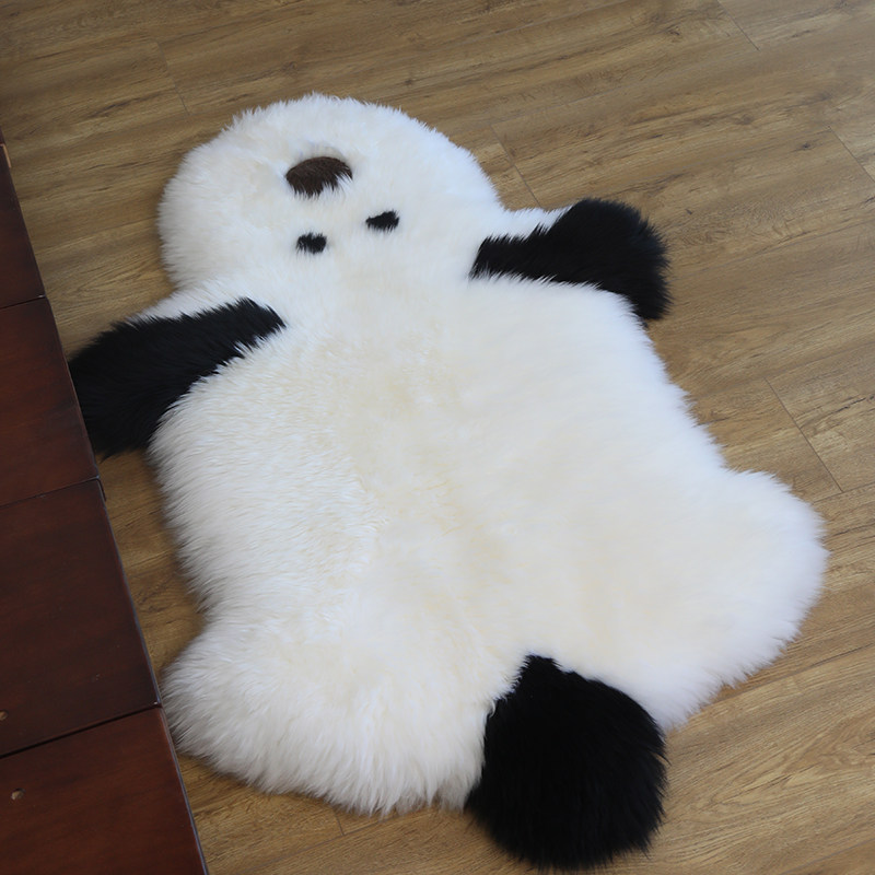 秋冬卧室地毯坐垫床边毯可爱卡通趴趴狗小地N毯纯羊毛垫加厚长毛,居家布艺,床边毯,淘宝优惠券,粉丝福利购,淘宝优惠卷