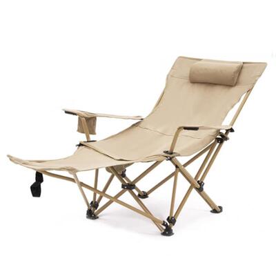 户GVC-XTY外躺椅露营午休折叠椅营便式搁椅脚沙滩坐躺野两用椅斜