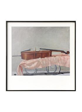 北客小众人厅物道风景装饰欧画样板房QB202010卧室餐厅挂画过墙壁