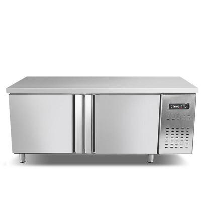 商用冷工作厨房操作台冰柜平冷吧柜冷冻藏双温台不锈钢柜保鲜柜台