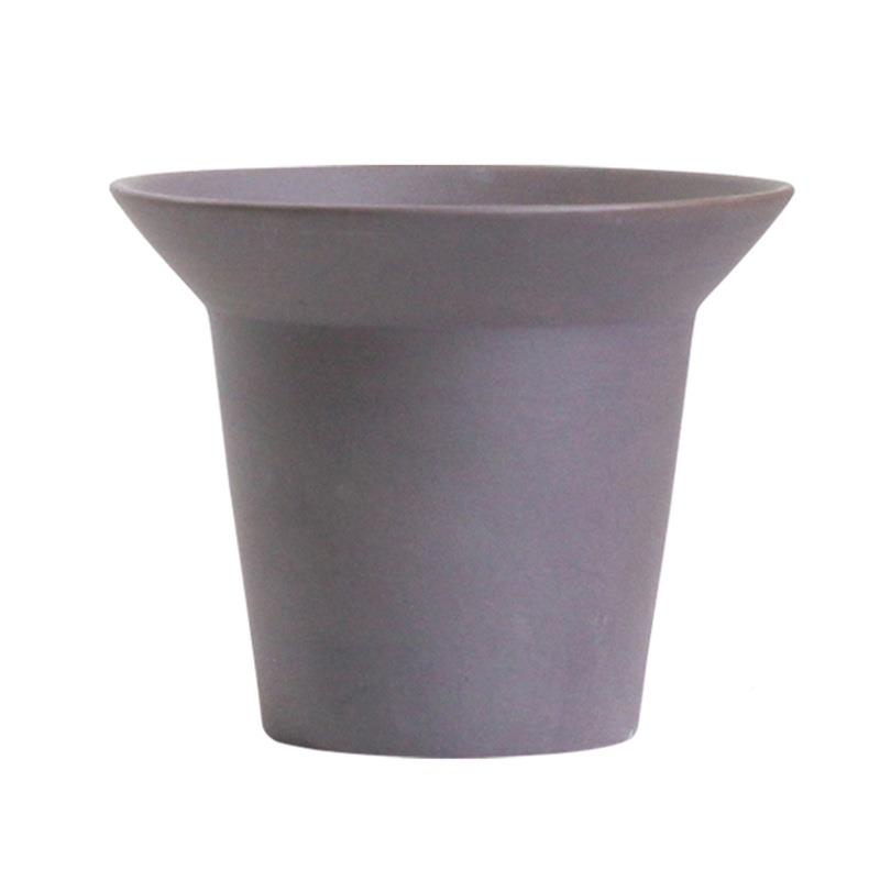 韩舌国简约陶瓷盆网红ins北风个性创意HJD059陶花盆透气块根欧龙