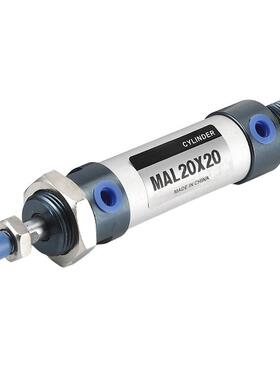 MAL迷你气缸MAL16/20/25/32X25/50/75/100/125铝合金小型气缸